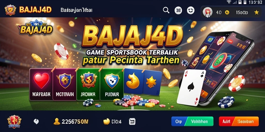 Tampilan gameplay Sportsbook di aplikasi BAJAJ4D yang menarik.