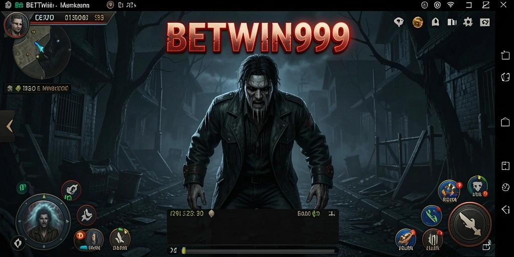 Gameplay BETWIN999 yang menegangkan dengan suasana horror yang mencekam.