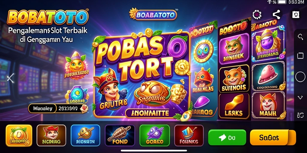 Tampilan menarik dari gameplay BOBATOTO yang mengasyikkan.
