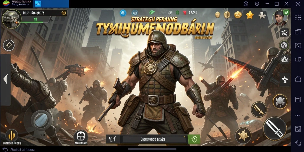 Tampilan menarik dari gameplay C0077 yang penuh strategi.