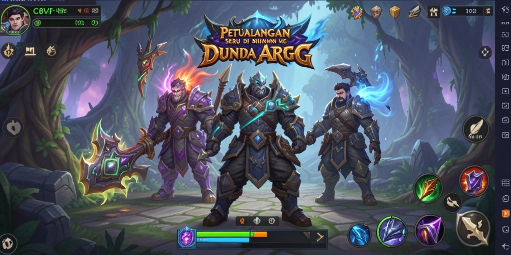 Tampilan gameplay ARPG yang seru dan menyenangkan di C8VIP.