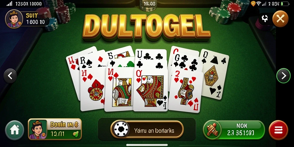 Gameplay DULTOGEL yang seru dan interaktif.