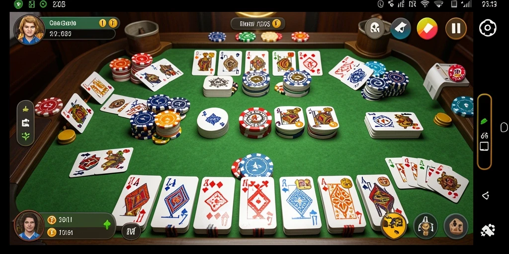 Tampilan gameplay seru dari permainan Gaple di HO3.