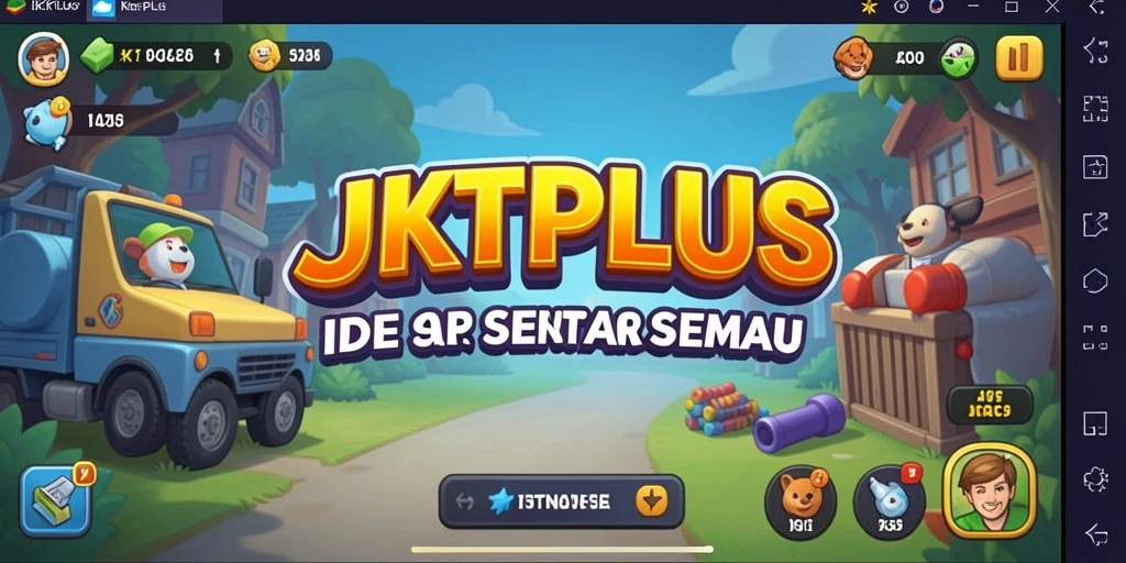 Tampilan screenshot JKTPLUS dengan gameplay Idle yang menarik.