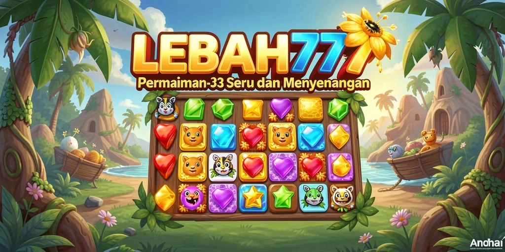Tampilkan gameplay seru dari LEBAH777 yang penuh warna.