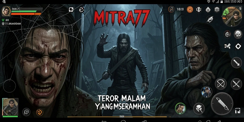 Gameplay menakutkan di dunia MITRA77 yang penuh horor.