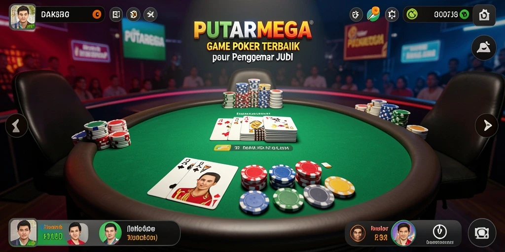 Tampilan gameplay seru di PUTARMEGA dengan grafik menarik.