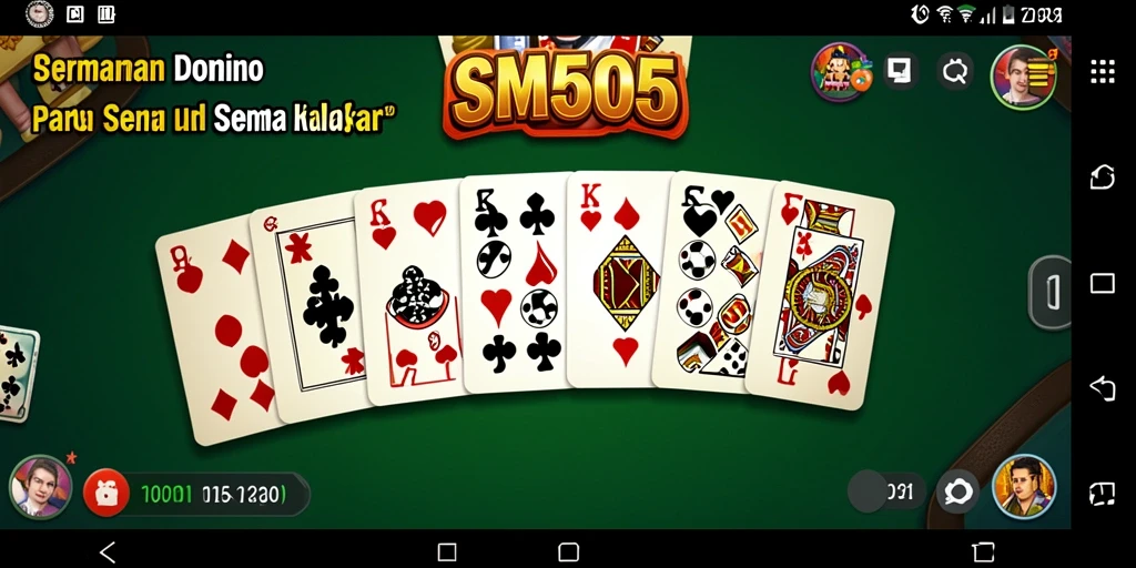 Screenshot gameplay SM605 yang menarik dan seru.