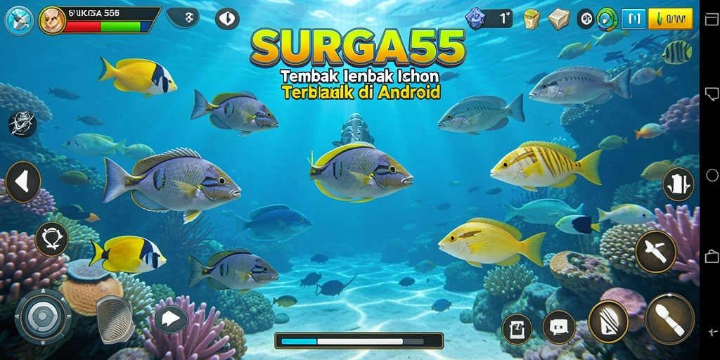 Gameplay seru menembak ikan di SURGA55.