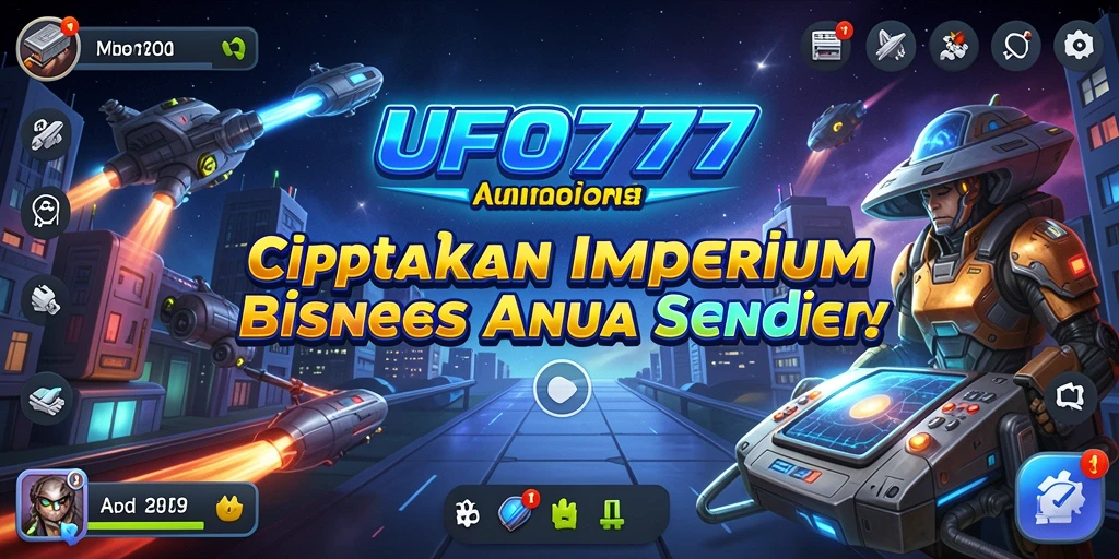 Tampilan gameplay menarik dalam UFO777 saat membangun bisnis.